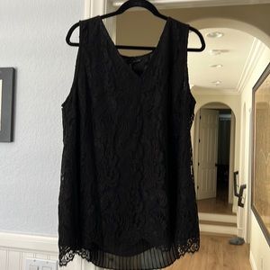 New WHBM lace tank